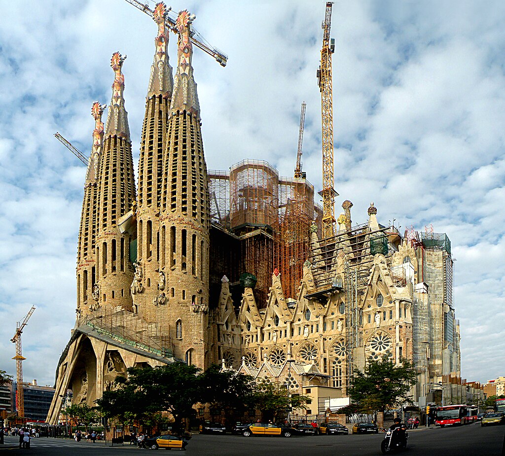 La Sagrada Familia, Barcelona, Spain